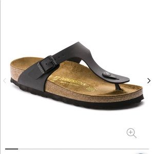 Black Gizeh Small Buckle Birkenstock